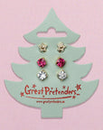 Great Pretenders® Holiday Pleather Tree fülbevaló - Great Pretenders - Ékszerek, kellékek - OduStore