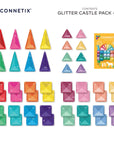 Connetix Glitter Castle Pack 48 pcs
