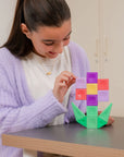 Connetix PRO Build It 4 Ways Flowers Pack 21 db-os - Virágépítő