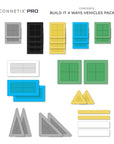 Connetix PRO Build It 4 Ways Vehicles Pack 30 db-os - Járműépítő