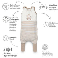 Kenguru Gold® Tipegő hálózsák - mogyoró/bagoly - OduStore - Pizsama, rugdalózó - Kenguru Gold