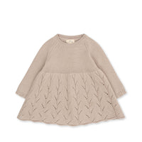 Konges Sløjd® Bézs kötött ruha - Konges Sløjd - Ruhák és szoknyák
