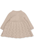 Konges Sløjd® Bézs kötött ruha - Konges Sløjd - Ruhák és szoknyák
