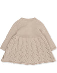 Konges Sløjd® Bézs kötött ruha - Konges Sløjd - Ruhák és szoknyák