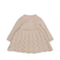 Konges Sløjd® Bézs kötött ruha - Konges Sløjd - Ruhák és szoknyák
