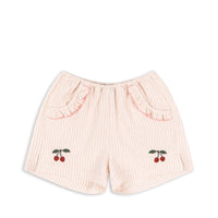 Konges Sløjd® Ellie fodros rövidnadrág - Peony Stripe - Konges Sløjd - Nadrágok és Rövidnadrágok - OduStore