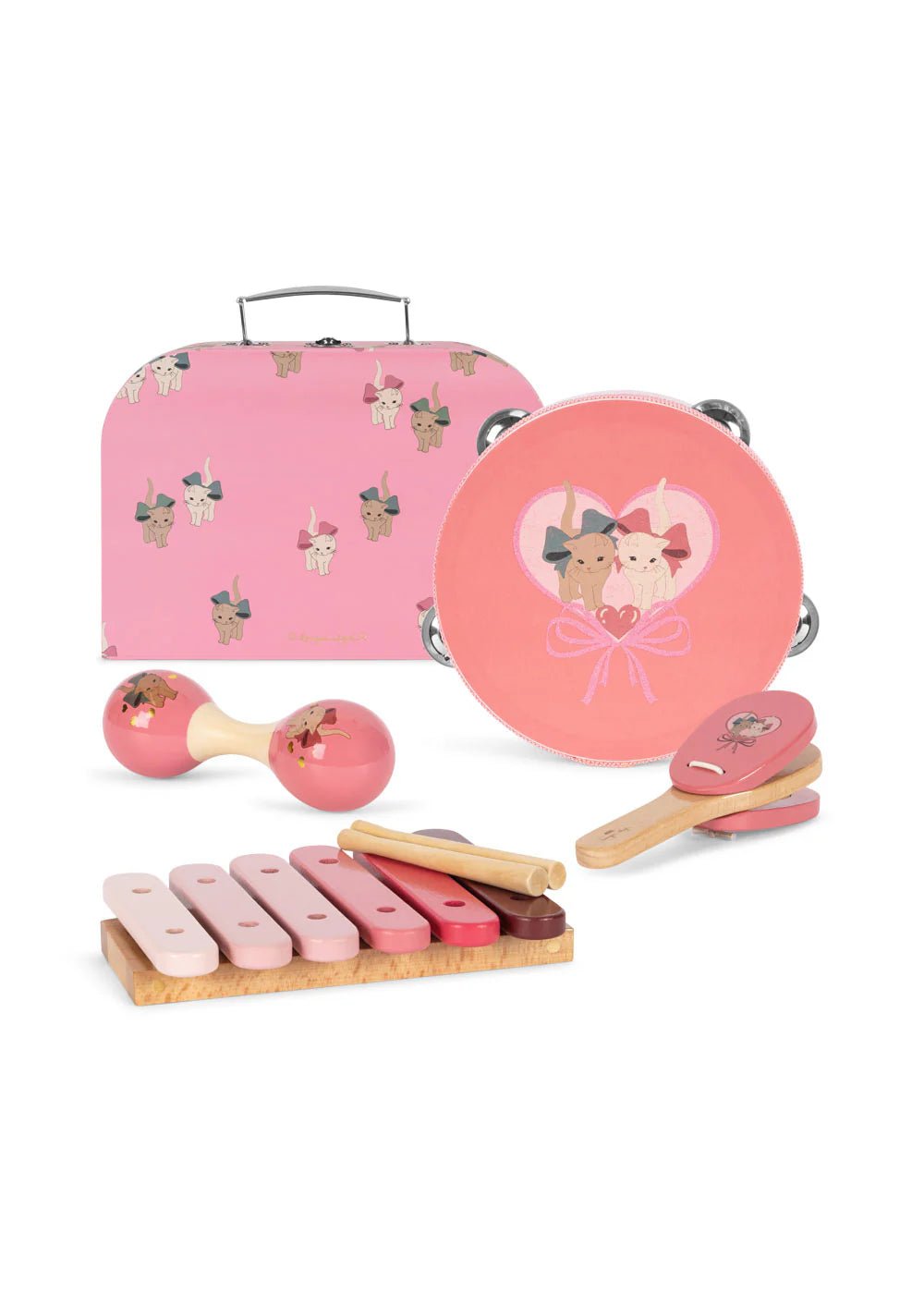 Konges Slojd® Fa hangszerkészlet - Bow kitty - Konges Sløjd - Gyerekjátékok - OduStore