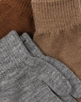 Konges Sløjd® Filla Kesztyű - Grey melage/Beige/Brown - Konges Sløjd - Sapka, sál, kesztyű - OduStore