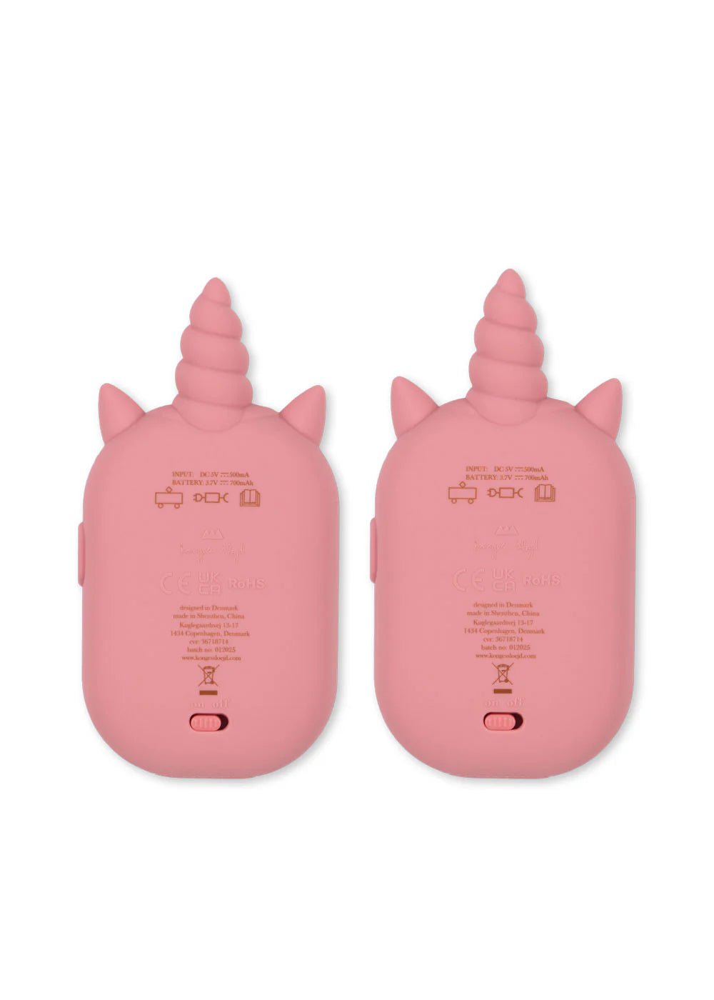 Konges Sløjd® Glitter unicorn walkie talkie - Sparkling pink - Konges Sløjd - Gyerekjátékok