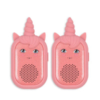 Konges Sløjd® Glitter unicorn walkie talkie - Sparkling pink - Konges Sløjd - Gyerekjátékok