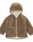 Konges Sløjd® Grizz teddy kardigán - Dark brown - Konges Sløjd - Felsők és pulóverek - OduStore