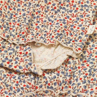 Konges Sløjd® Gumis nyakú virágos body - Konges Sløjd - Body