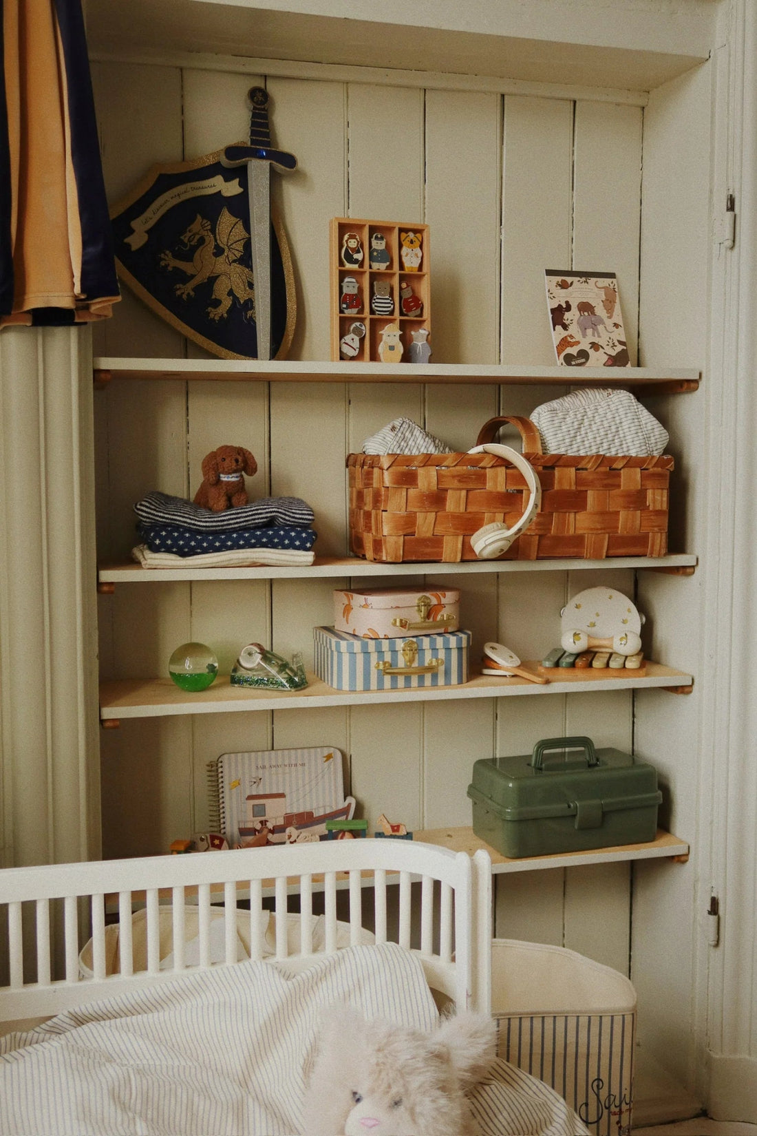 Konges Sløjd® Kreatív művészeti tároló - olivine - Konges Sløjd - Kreatív - OduStore