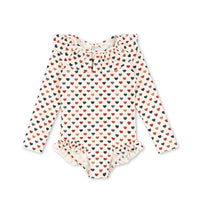 Konges Sløjd® Manuca hosszúujjú fürdőruha - Couer coloré - Konges Sløjd - Nyári kellékek - OduStore