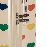 Konges Sløjd® Travel bőrönd - Bon Coeur Coloré - Konges Sløjd - Bőrönd - OduStore