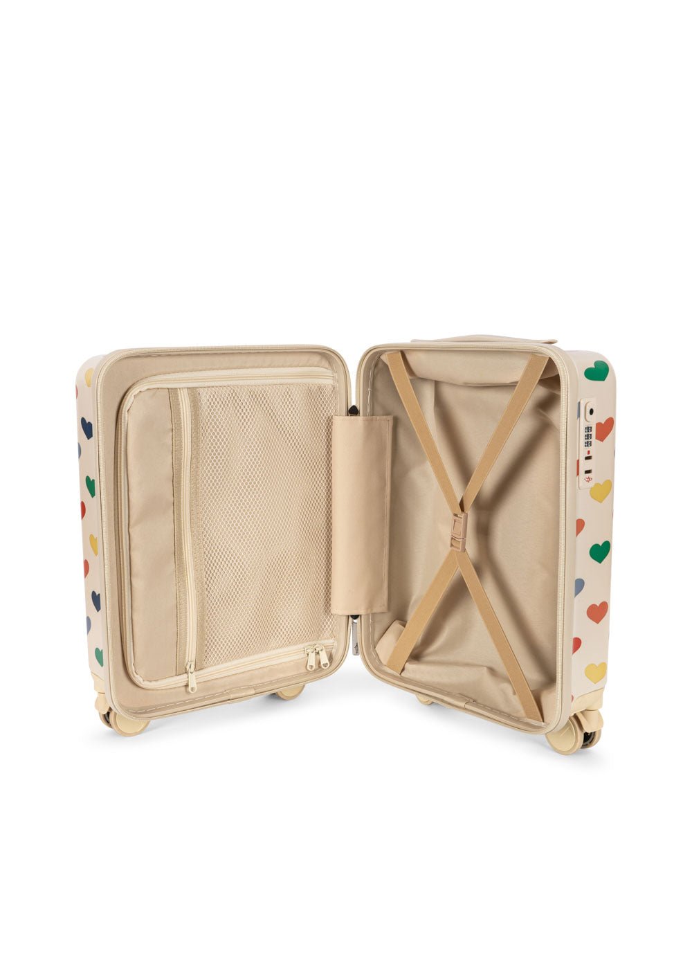 Konges Sløjd® Travel bőrönd - Bon Coeur Coloré - Konges Sløjd - Bőrönd - OduStore