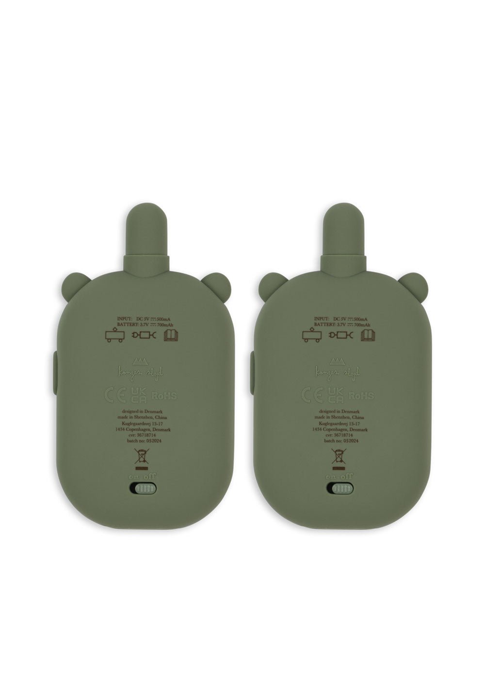 Konges Sløjd® Walkie talkie - Olivine - Konges Sløjd - Gyerekjátékok