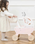 Le Toy Van® Babakocsi Dream pram - Púder - Le Toy Van - Játékbabák