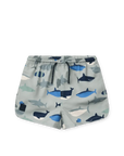 Liewood Aiden mintás fürdőnadrág - Shark / Dove blue - Liewood - Alsóruházat
