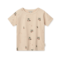 Liewood® Apia Placement rövid ujjú póló - Peach / Sea shell - Liewood - Pólók, ingek - OduStore