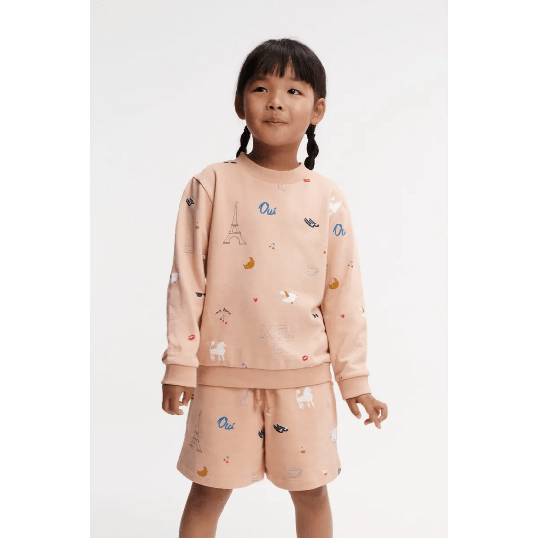 Liewood® Gram Printed melegítő nadrág - Paris / Pale tuscany - Liewood - Nadrágok és Rövidnadrágok - OduStore