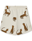 Liewood® Gram Printed szabadidő nadrág - Leopard / Sandy - 10 y - Liewood - Nadrágok és Rövidnadrágok