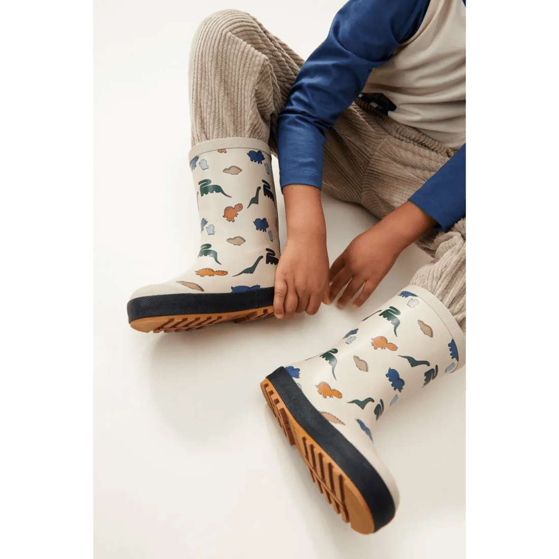 Liewood® Mason thermo gumicsizma - Dinosaurs/Mist - Liewood - Lábbeli > Gumicsizma - OduStore