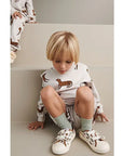 Liewood Thora Pulóver - Leopard Sandy