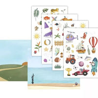 Little Dutch® Ablak matrica - Jim és barátai - Little Dutch - Kreatív - OduStore