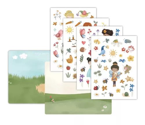 Little Dutch® Ablak matrica - Rosa és barátai - Little Dutch - Kreatív - OduStore