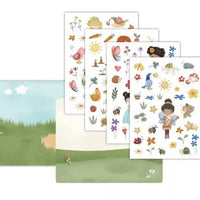 Little Dutch® Ablak matrica - Rosa és barátai - Little Dutch - Kreatív - OduStore