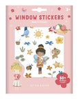 Little Dutch® Ablak matrica - Rosa és barátai - Little Dutch - Kreatív - OduStore