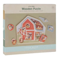 Little Dutch® Fa formabeillesztő puzzle - Little Farm - Little Dutch - Készségfejlesztők - OduStore