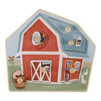 Little Dutch® Fa formabeillesztő puzzle - Little Farm - Little Dutch - Készségfejlesztők - OduStore