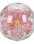 Little Dutch® Felfújható 3D strandlabda - Pink Flowers - Little Dutch - Nyári kellékek - OduStore