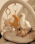 Little Dutch® Felfűzhető rezgő plüss játék (3db) - Newborn Naturals - Little Dutch - Babajátékok - OduStore