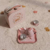 Little Dutch® Fém teáskészlet bőröndben - Little Dutch - Gyerekjátékok - OduStore