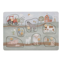 Little Dutch® Hangos puzzle - Little Farm - Little Dutch - Gyerekjátékok - OduStore