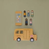 Little Dutch® Iskolabusz figurákkal - Little Dutch - Gyerekjátékok - OduStore