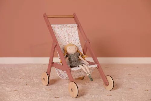 Little Dutch® Játék babakocsi - virágok&pillangók - Little Dutch - Gyerekjátékok - OduStore