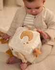 Little Dutch® Készségfejlesztő plüss kocka - Newborn Naturals - Little Dutch - Készségfejlesztők - OduStore