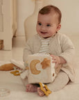 Little Dutch® Készségfejlesztő plüss kocka - Newborn Naturals - Little Dutch - Készségfejlesztők - OduStore