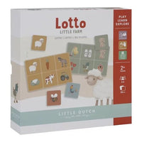 Little Dutch® Lottó játék - Little Farm - Little Dutch - Gyerekjátékok - OduStore