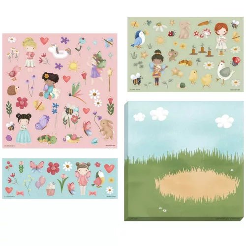 Little Dutch® Matrica szett - Rosa és barátai - Little Dutch - Kreatív - OduStore