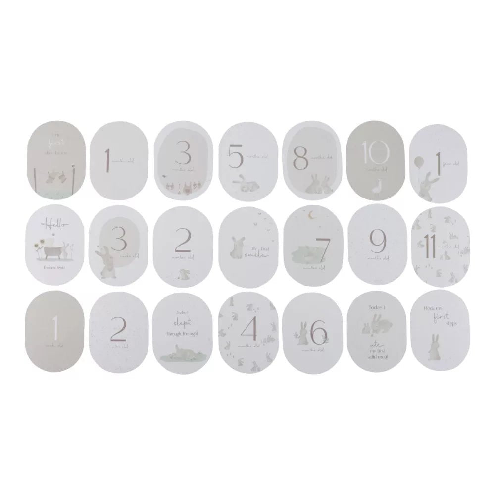 Little Dutch® Mérföldkő kártyák - Baby Bunny - Little Dutch - Kiegészítő