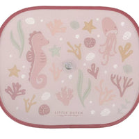 Little Dutch® Napellenző autóba - Ocean Dreams pink (2 db) - Little Dutch - Nyári kellékek - OduStore