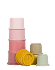 Little Dutch® Poharas toronyépítő - Pink - Little Dutch - Készségfejlesztők - OduStore