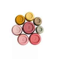 Little Dutch® Poharas toronyépítő - Pink - Little Dutch - Készségfejlesztők - OduStore