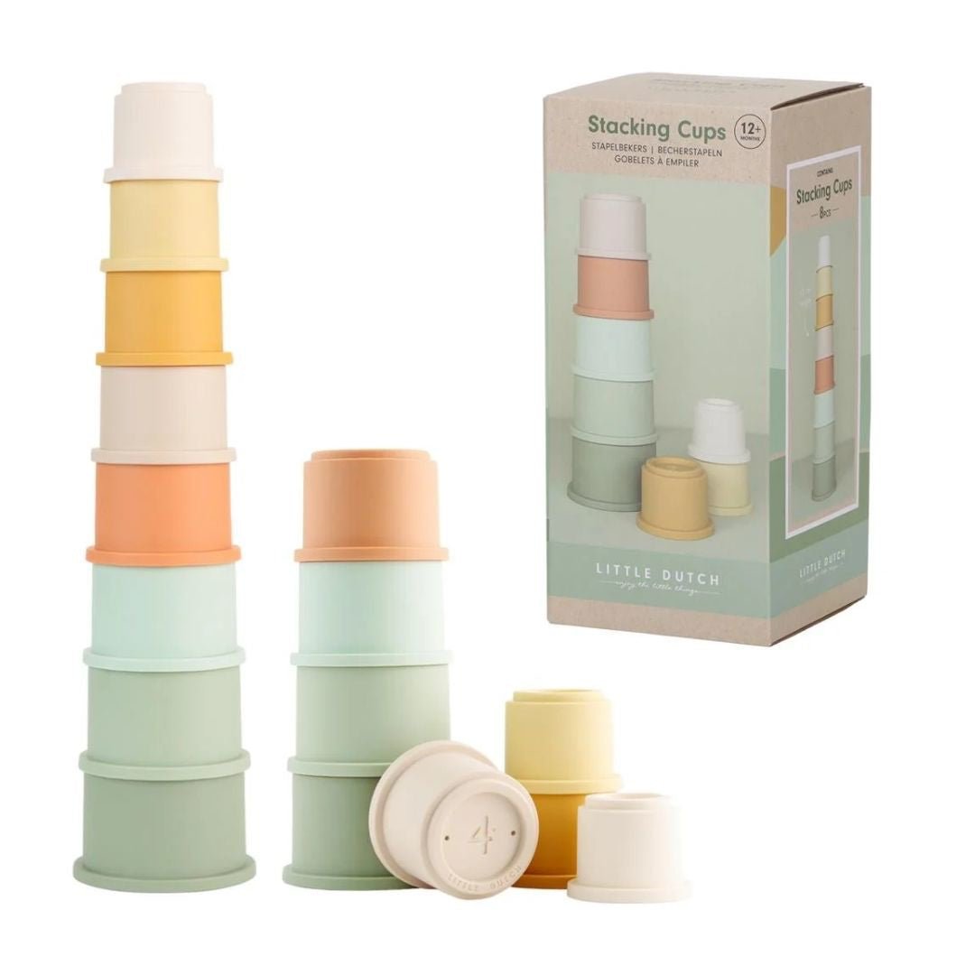 Little Dutch® Poharas toronyépítő - Unisex - Little Dutch - Készségfejlesztők - OduStore