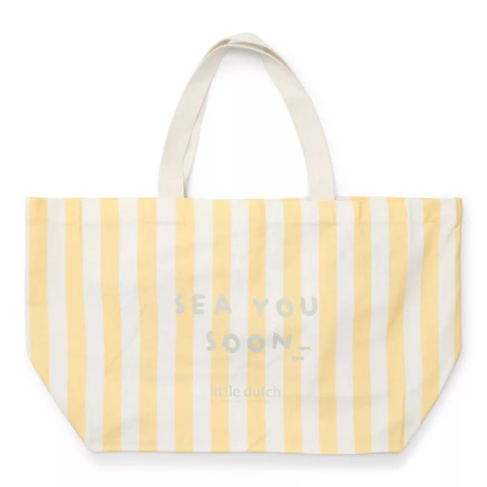 Little Dutch® Strandtáska - Beach Sunny Yellow - Little Dutch - Táskák - OduStore